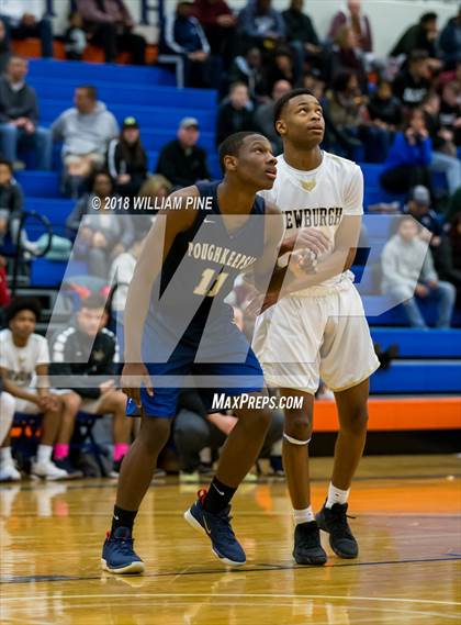 Thumbnail 3 in Newburgh Free Academy vs. Poughkeepsie (Officials vs Cancer) photogallery.