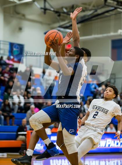 Thumbnail 3 in Newburgh Free Academy vs. Poughkeepsie (Officials vs Cancer) photogallery.