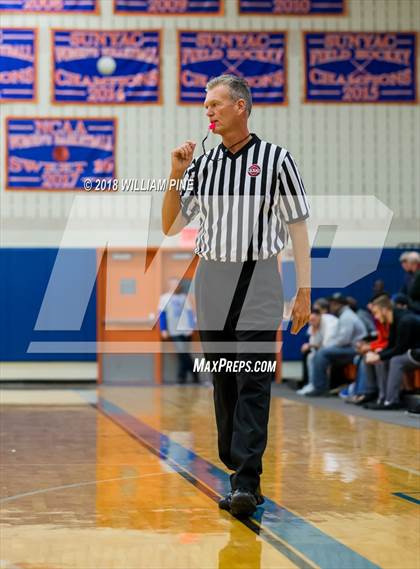 Thumbnail 3 in Newburgh Free Academy vs. Poughkeepsie (Officials vs Cancer) photogallery.
