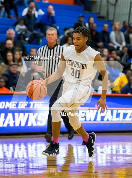Thumbnail 2 in Newburgh Free Academy vs. Poughkeepsie (Officials vs Cancer) photogallery.