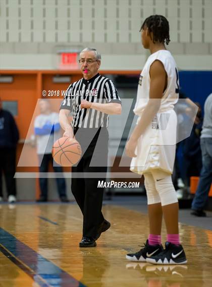Thumbnail 2 in Newburgh Free Academy vs. Poughkeepsie (Officials vs Cancer) photogallery.