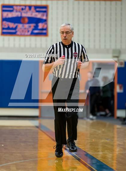 Thumbnail 2 in Newburgh Free Academy vs. Poughkeepsie (Officials vs Cancer) photogallery.