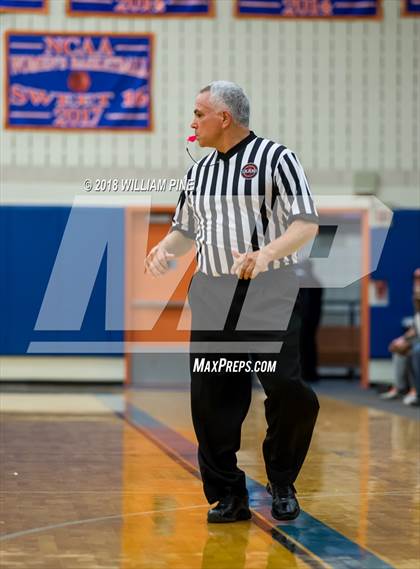 Thumbnail 3 in Newburgh Free Academy vs. Poughkeepsie (Officials vs Cancer) photogallery.