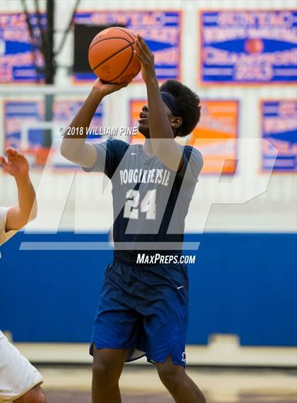 Thumbnail 2 in Newburgh Free Academy vs. Poughkeepsie (Officials vs Cancer) photogallery.