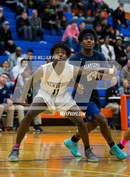 Thumbnail 2 in Newburgh Free Academy vs. Poughkeepsie (Officials vs Cancer) photogallery.