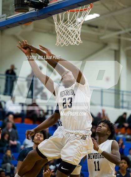 Thumbnail 1 in Newburgh Free Academy vs. Poughkeepsie (Officials vs Cancer) photogallery.