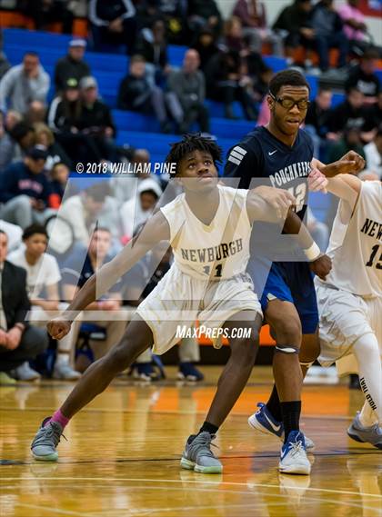 Thumbnail 3 in Newburgh Free Academy vs. Poughkeepsie (Officials vs Cancer) photogallery.