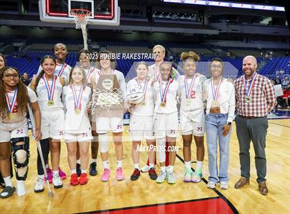 Thumbnail 3 in Liberty Hill vs. Monterey (UIL 5A Basketball Division II Final Medal Ceremony) photogallery.
