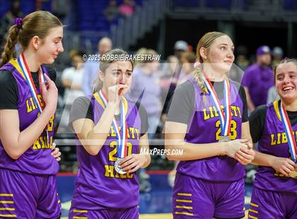 Thumbnail 2 in Liberty Hill vs. Monterey (UIL 5A Basketball Division II Final Medal Ceremony) photogallery.