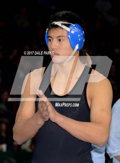 Thumbnail 3 in NYSPHSAA Wrestling Championships (Div.2 - 182 lb. Champ)  photogallery.