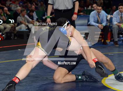 Thumbnail 2 in NYSPHSAA Wrestling Championships (Div.2 - 182 lb. Champ)  photogallery.