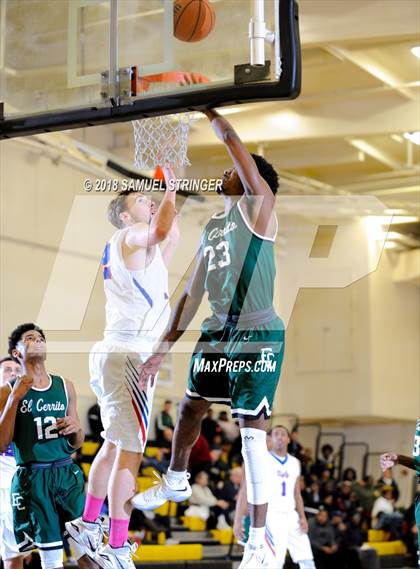 Thumbnail 1 in El Cerrito vs. Clayton Valley Charter (Chabot MLK Classic Showcase) photogallery.