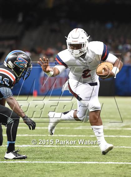 Thumbnail 1 in John Ehret vs. Zachary (LHSAA Class 5A Final) photogallery.