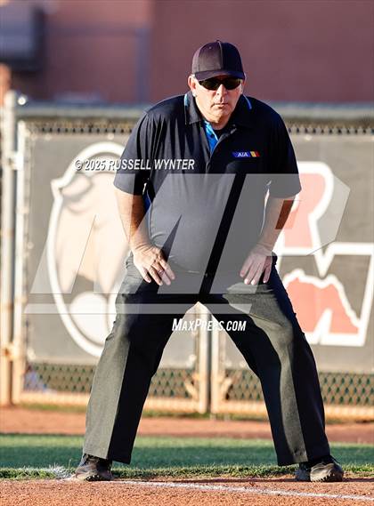 Thumbnail 2 in Desert Mountain vs Canyon View (AIA 5A Semifinal) photogallery.