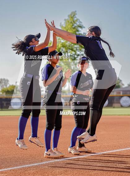 Thumbnail 2 in Desert Mountain vs Canyon View (AIA 5A Semifinal) photogallery.