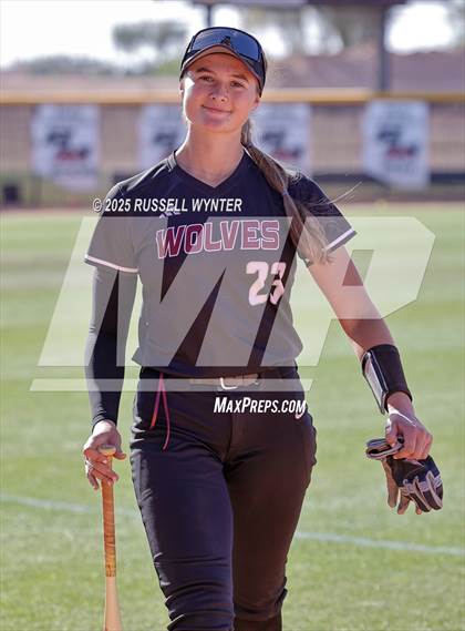 Thumbnail 2 in Desert Mountain vs Canyon View (AIA 5A Semifinal) photogallery.