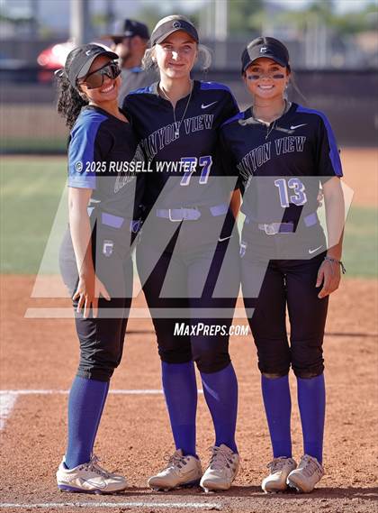 Thumbnail 2 in Desert Mountain vs Canyon View (AIA 5A Semifinal) photogallery.