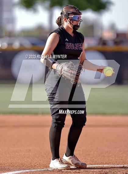 Thumbnail 2 in Desert Mountain vs Canyon View (AIA 5A Semifinal) photogallery.