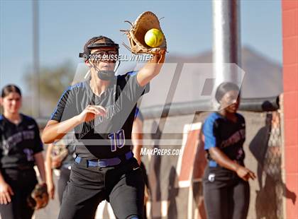 Thumbnail 2 in Desert Mountain vs Canyon View (AIA 5A Semifinal) photogallery.