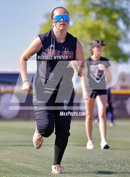 Thumbnail 3 in Desert Mountain vs Canyon View (AIA 5A Semifinal) photogallery.