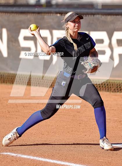 Thumbnail 3 in Desert Mountain vs Canyon View (AIA 5A Semifinal) photogallery.