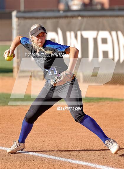 Thumbnail 3 in Desert Mountain vs Canyon View (AIA 5A Semifinal) photogallery.