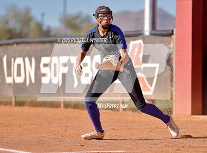Thumbnail 2 in Desert Mountain vs Canyon View (AIA 5A Semifinal) photogallery.