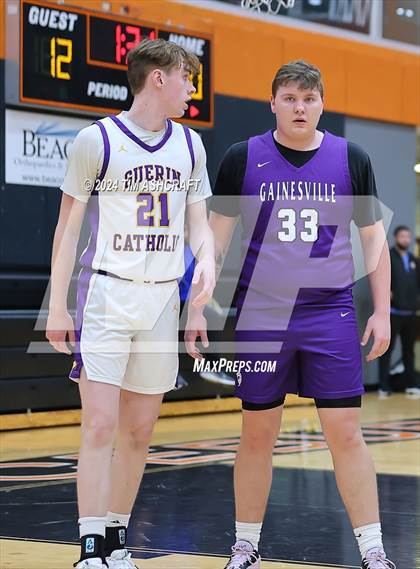 Thumbnail 2 in Gainesville vs. Guerin Catholic photogallery.