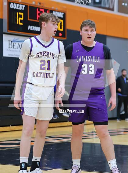 Thumbnail 1 in Gainesville vs. Guerin Catholic photogallery.