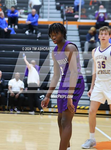 Thumbnail 1 in Gainesville vs. Guerin Catholic photogallery.