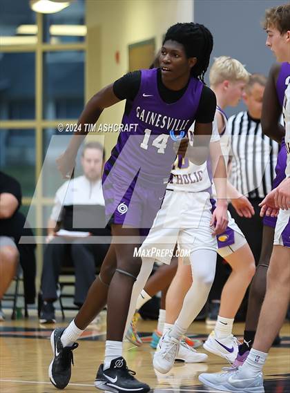 Thumbnail 3 in Gainesville vs. Guerin Catholic photogallery.