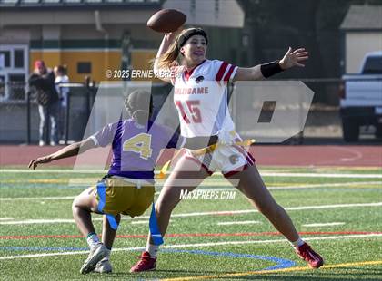 Thumbnail 1 in Oakland Tech vs. Burlingame (Green and Gold Invitational-SRVHS) photogallery.