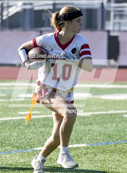 Thumbnail 2 in Oakland Tech vs. Burlingame (Green and Gold Invitational-SRVHS) photogallery.