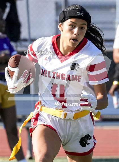 Thumbnail 1 in Oakland Tech vs. Burlingame (Green and Gold Invitational-SRVHS) photogallery.