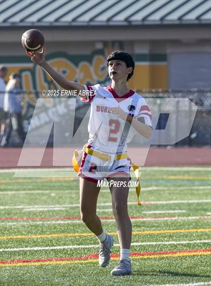 Thumbnail 2 in Oakland Tech vs. Burlingame (Green and Gold Invitational-SRVHS) photogallery.