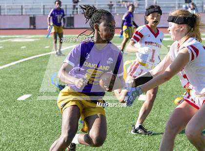 Thumbnail 2 in Oakland Tech vs. Burlingame (Green and Gold Invitational-SRVHS) photogallery.