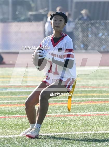 Thumbnail 2 in Oakland Tech vs. Burlingame (Green and Gold Invitational-SRVHS) photogallery.