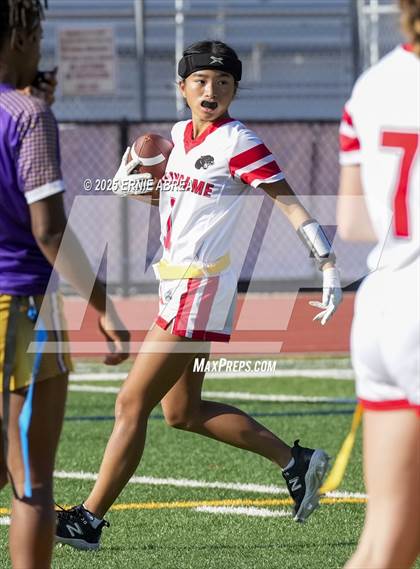 Thumbnail 1 in Oakland Tech vs. Burlingame (Green and Gold Invitational-SRVHS) photogallery.