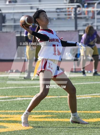Thumbnail 2 in Oakland Tech vs. Burlingame (Green and Gold Invitational-SRVHS) photogallery.