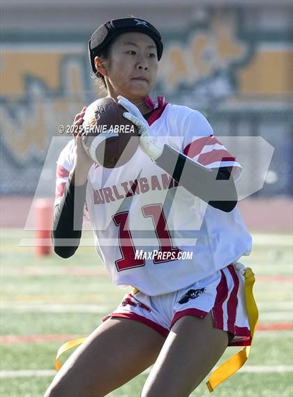 Thumbnail 3 in Oakland Tech vs. Burlingame (Green and Gold Invitational-SRVHS) photogallery.