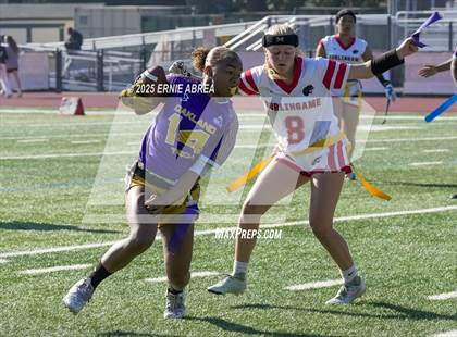 Thumbnail 2 in Oakland Tech vs. Burlingame (Green and Gold Invitational-SRVHS) photogallery.
