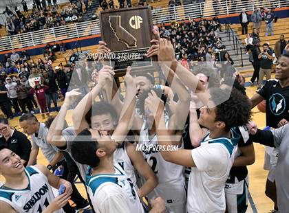 Thumbnail 2 in Modesto Christian vs. Sheldon (CIF NorCal Open Div. Final) photogallery.