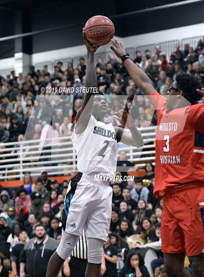 Thumbnail 2 in Modesto Christian vs. Sheldon (CIF NorCal Open Div. Final) photogallery.