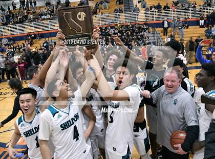 Thumbnail 1 in Modesto Christian vs. Sheldon (CIF NorCal Open Div. Final) photogallery.