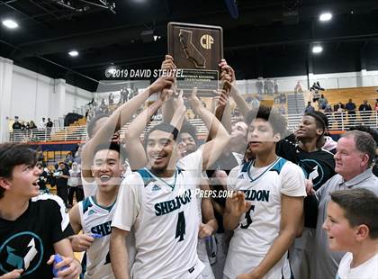 Thumbnail 2 in Modesto Christian vs. Sheldon (CIF NorCal Open Div. Final) photogallery.