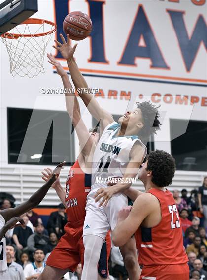 Thumbnail 1 in Modesto Christian vs. Sheldon (CIF NorCal Open Div. Final) photogallery.