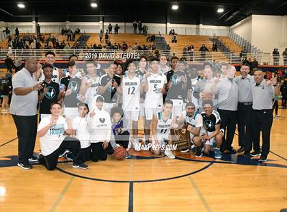 Thumbnail 2 in Modesto Christian vs. Sheldon (CIF NorCal Open Div. Final) photogallery.