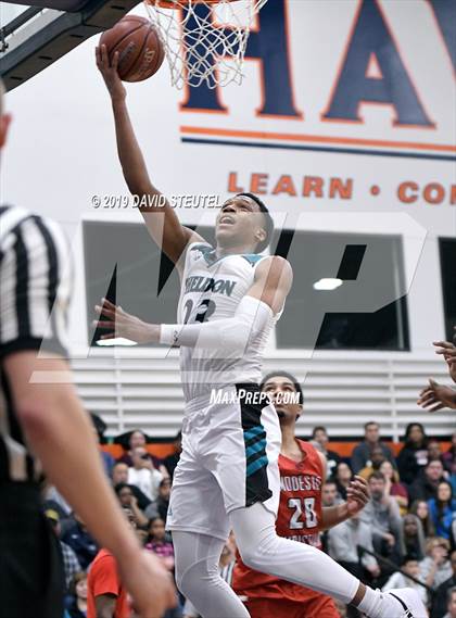 Thumbnail 2 in Modesto Christian vs. Sheldon (CIF NorCal Open Div. Final) photogallery.