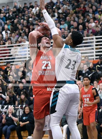 Thumbnail 3 in Modesto Christian vs. Sheldon (CIF NorCal Open Div. Final) photogallery.