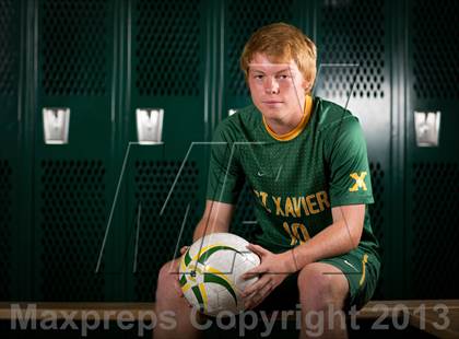 Thumbnail 3 in St. Xavier (Preseason Early Contenders Soccer Photo Shoot) photogallery.